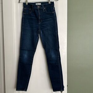 Madewell 10” High Riser Skinny Skinny, Size 26